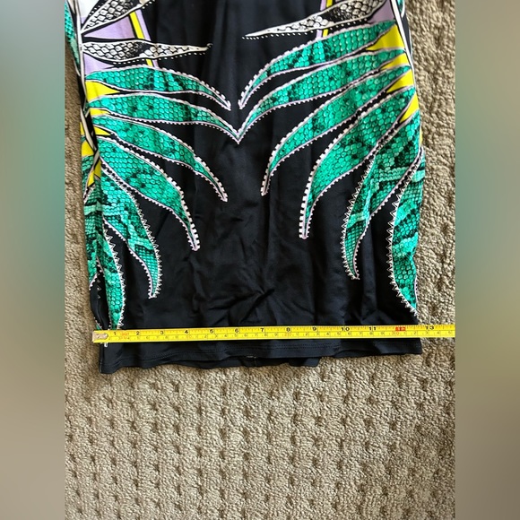 Just Cavalli dress. Made in Italy. Size Italian 38.
Black/ colorful. Worn once. - Picture 5 of 13